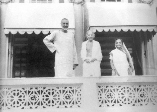 Gandhi and Khan Abdul Gaffar Khan