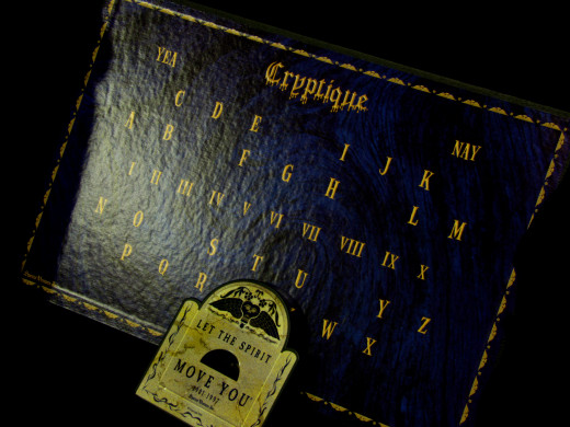 Got Ouija? Any sort of magic, be it contacting spirits, health workings or prosperity can get a boost from her nurturing assistance. 