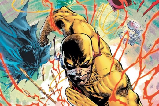 Superman and Zoom are matched in strength,