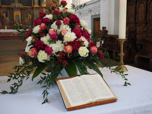 Wedding alter