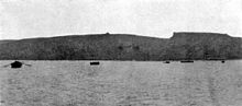 North Beach, Anzac Cove, 9 45am April 25 1915