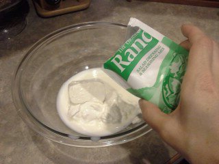 Step Four: Add dry Ranch mix