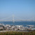 View Of Akashi Bridge From Awaji Island Hyogo Japan