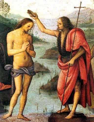 Perugino - Baptism of Christ