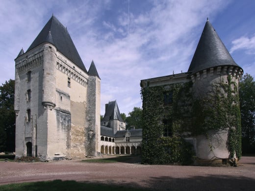 Chateau d'Argy.  A French Renaissance Castle in the town of Argy, in the Indre departement