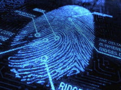 Mobile phone fingerprint scanner