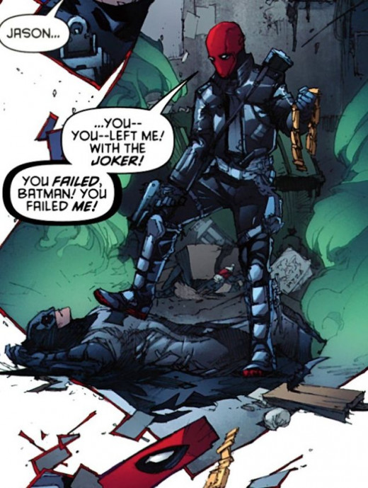 Jason Todd defeats Batman and Joker Jason Todd defeats Batman and Joker