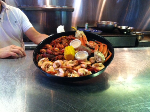 The Seafood Platter may seem a little expensive at first but once you realize how much seafood you get and how good it is, the price is no longer an issue, Highly Recommended!