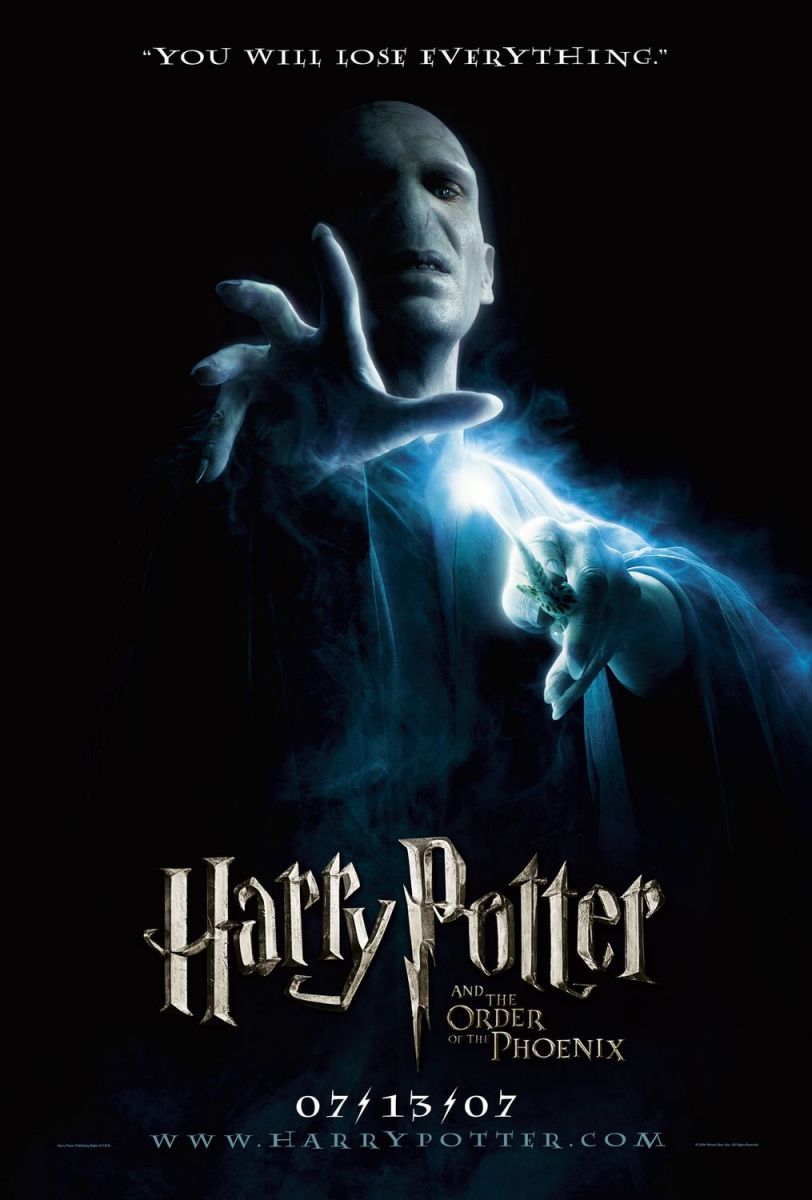 Promotional poster for "Harry Potter And The Order Of The Phoenix"