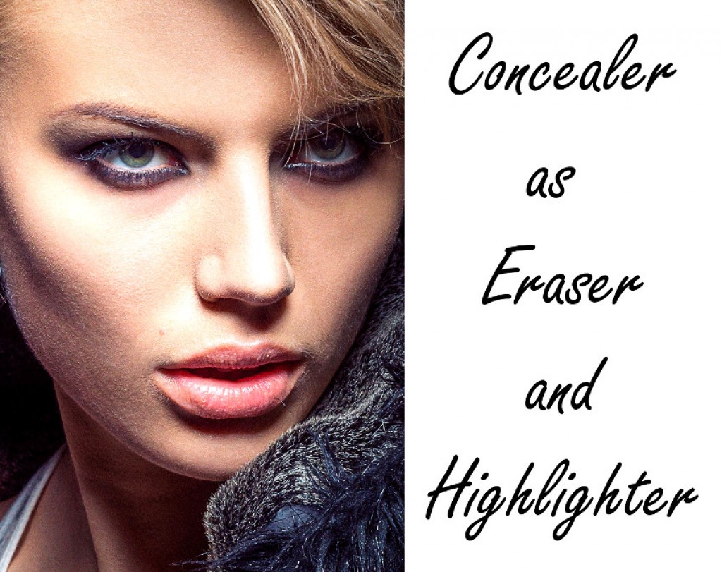 How to Apply Concealer as Eraser and Highlighter Bellatory