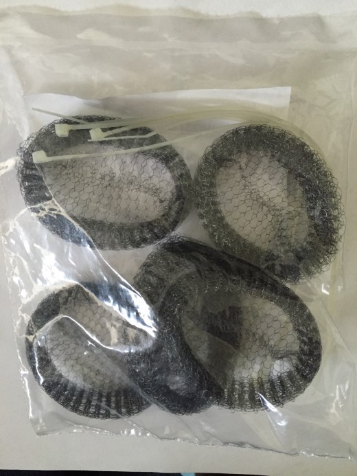 What a 5 pack of lint traps looks like