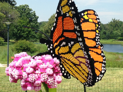 Monarch on Milkweed by artist Sean Kenney