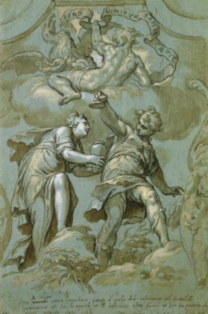 The Titan Epimetheus in Greek Mythology