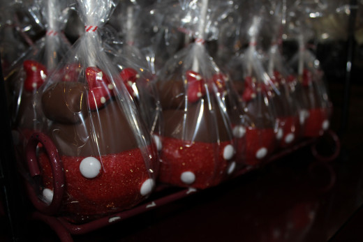 Candy Apples at the Candy Cauldron