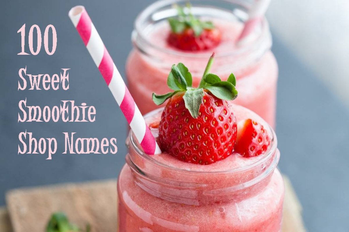 100 Sweet Smoothie Shop Names Toughnickel