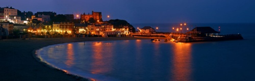 Broadstairs:  Viking Bay at Night and some pics of the area.
