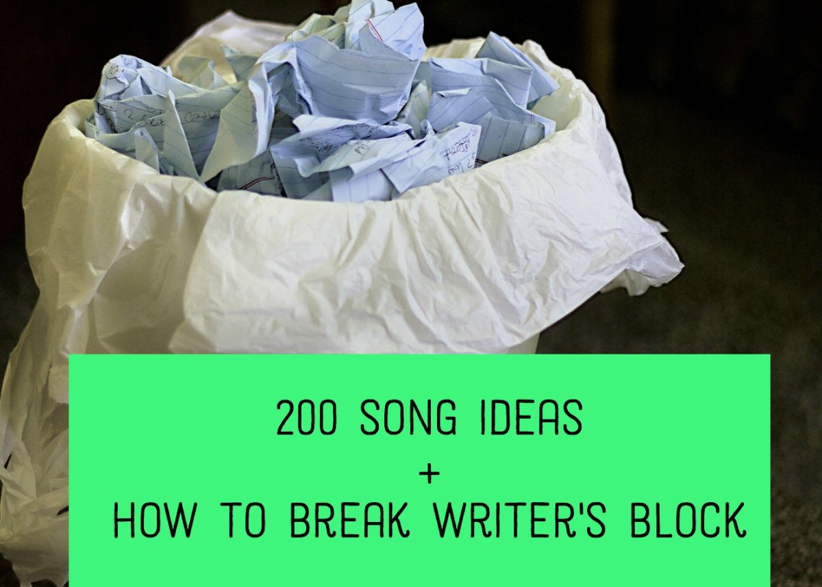 200 Things To Write A Song About Lyric Ideas And Inspiration