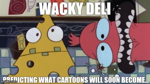 Wacky Deli was one of the many episodes that features the main character, Rocko, and his odd adventures. 