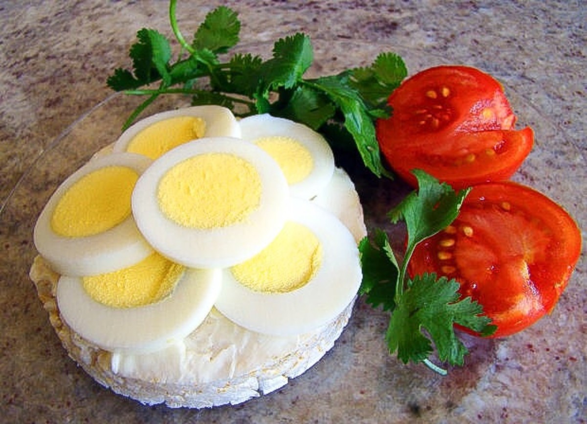 Uncooked egg yolk is a natural emulsifier.