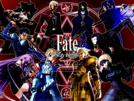 Top 10 Anime; Fate/Stay Night