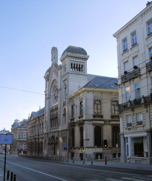 The Brussels Synagogue, rue de la Régence / Regentschapstraat
