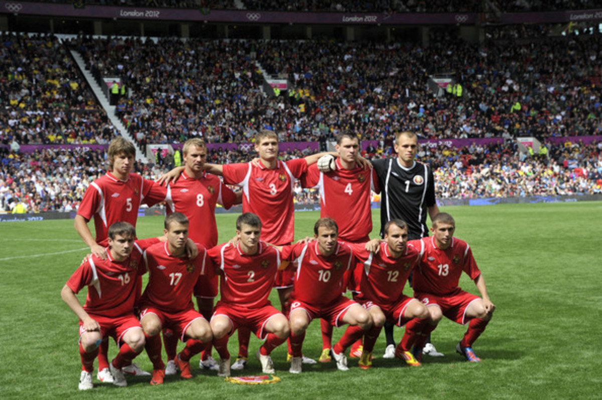 Resultado de imagen para belarus london 2012 football