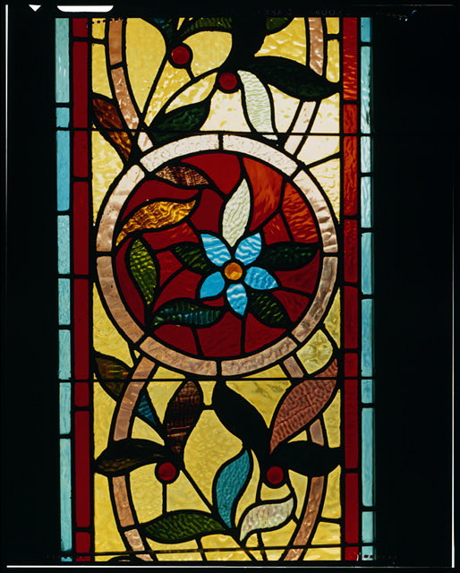 Stained Glass Window At Winchester Mystery House