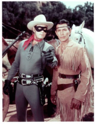 Lone Ranger and Tonto.