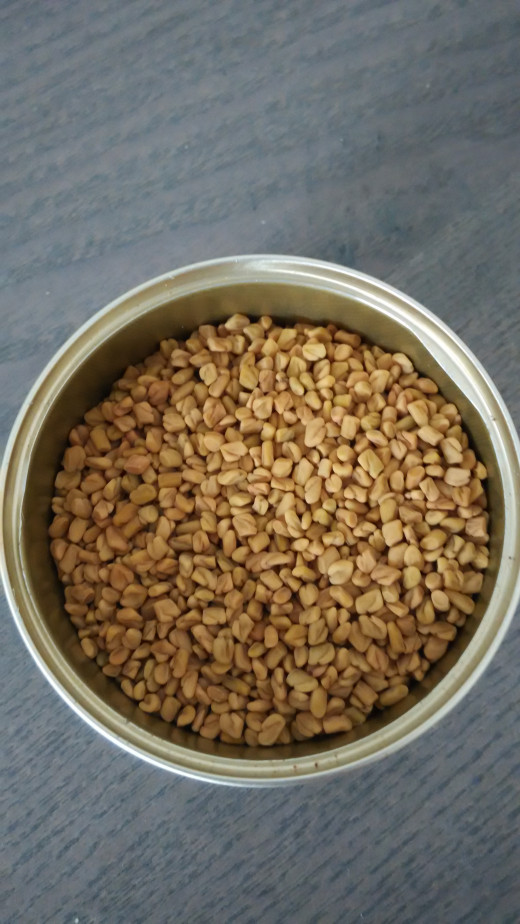 Fenugreek seeds (methi)