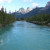 View of the Bow River from the Trestle Bridge, Canmore, Alberta, Canada View of the Bow River from the Trestle Bridge, Canmore, Alberta, Canada