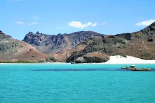 Balandra Bay, on the La Paz peninsula...