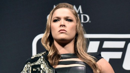 Rousey's Thousand Mile Stare