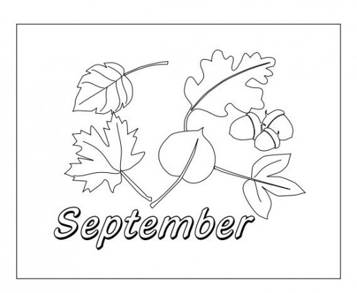 September coloring pages to download and print for free - Coloring Pages