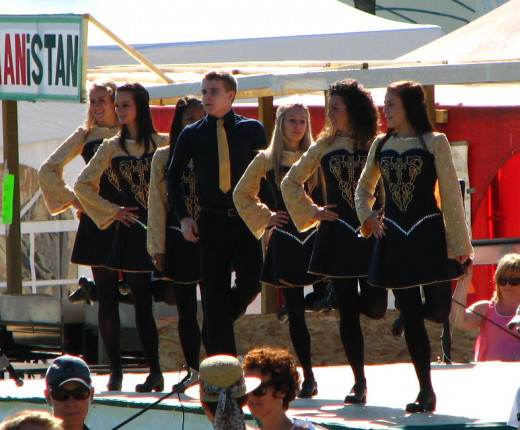 Irish Step Dancers