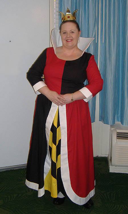 Hollie as the Queen of Hearts