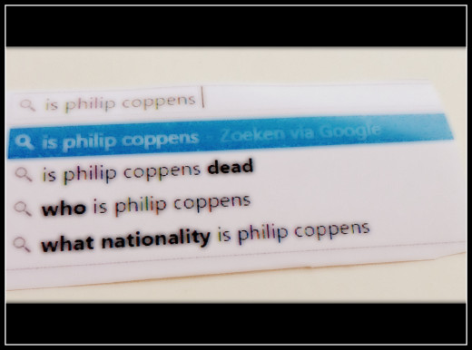 Google Poetry: Is Philip Coppens...?