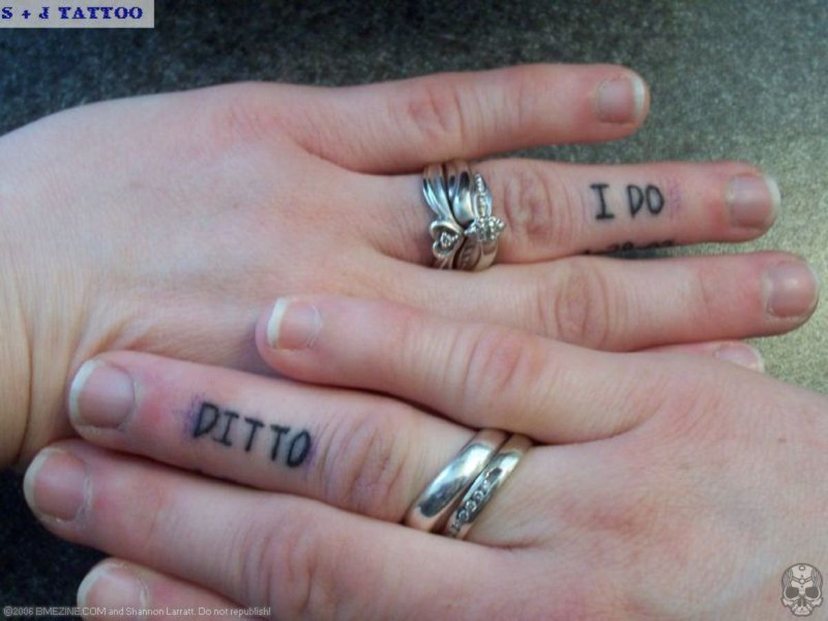 Wedding Ring Tattoos Best Modern, Celtic, Religious