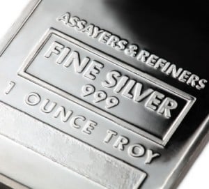 Fine silver-- one ounce.
