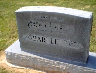 The hymn’s writer, E.M. Bartlett, wrote ‘Victory In Jesus’ while bedridden.  It is a fitting epitaph, a last will and testament that can speak to each of us as we ponder the many struggles we have in this life.