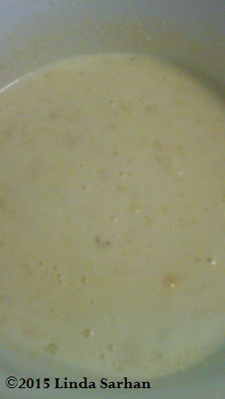 Corn muffin batter with creamed corn