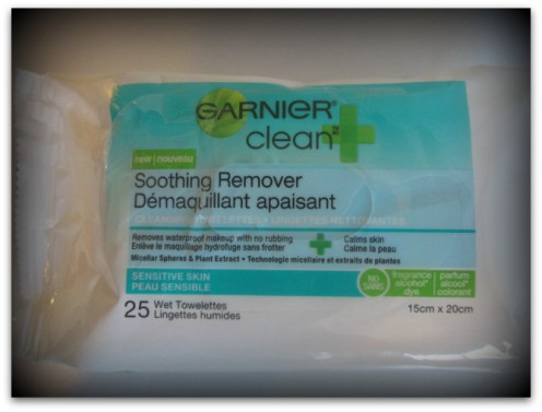 Garnier Clean+ Make Up Removing Wipes  Sensitive Skin