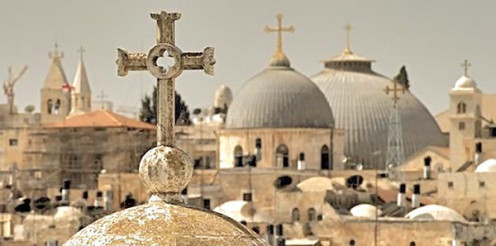  Christianity has sacred bonds with the Holy Land. Christians have made pilgrimages there since ancient times. 