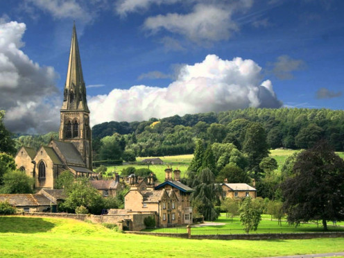 Beautiful rural settings of the English countryside.
