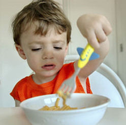 What to do with a toddler who is a picky messy eater!