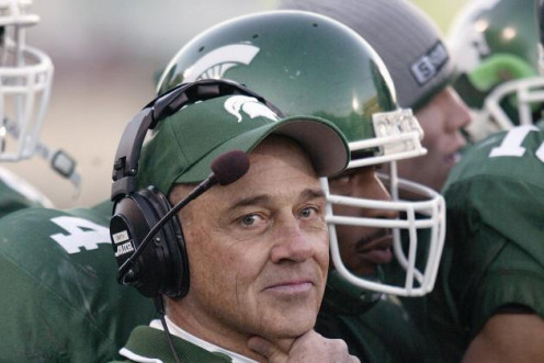 John L. Smith once coached Michigan St. Then coached Arkansas in the SEC. Now Smith has faded from the news.
