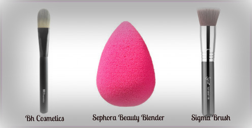 Options for applying the Garnier BB Cream