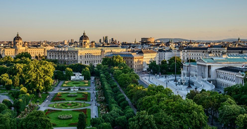 Capital of Austria. Famous for its high quality of life, its cultural events, imperial sights and for the Vienna Boys' Choir, one of the best known boys' choirs in the world. 