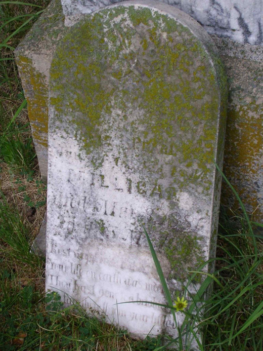 Headstone of Lillyann Pearl Milligan, Valley View Cemetery