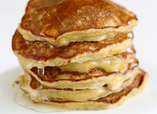 Low calorie banana pancake