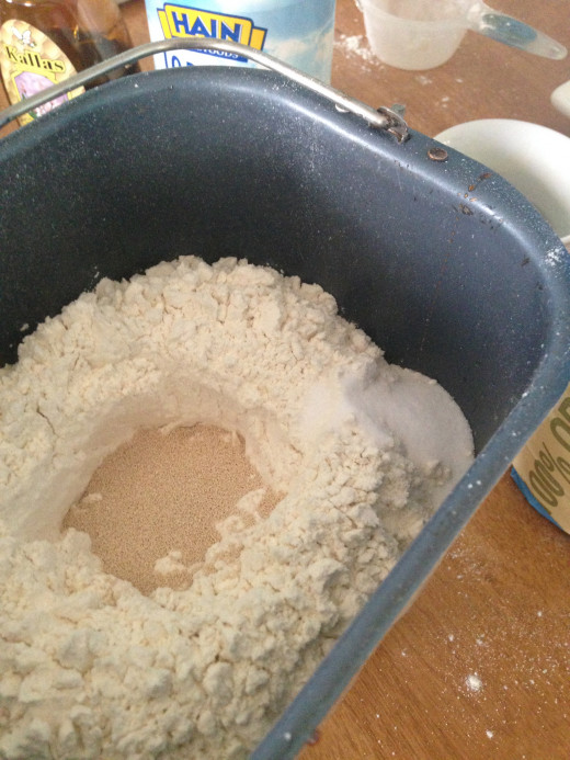 Flour, Yeast And Salt